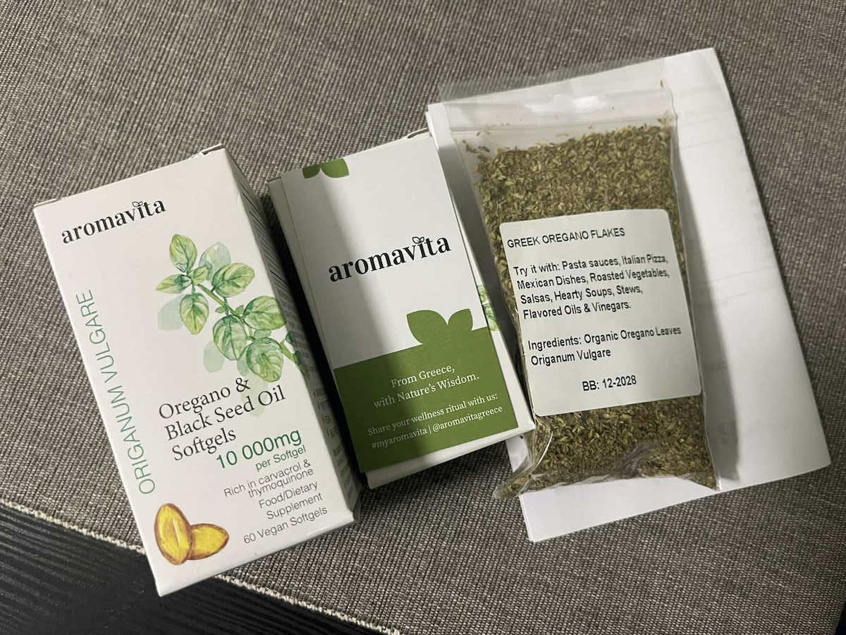 Aromavita Oregano & Schwarzkümmelöl 60 Kapseln
