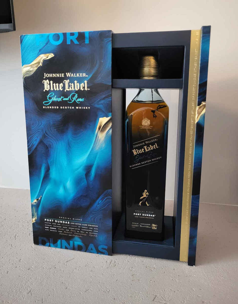 Βlue Label Ghost & Rare Port Dundas Grain Ουίσκι Σκωτίας σε Κουτί 43.8% 700ml