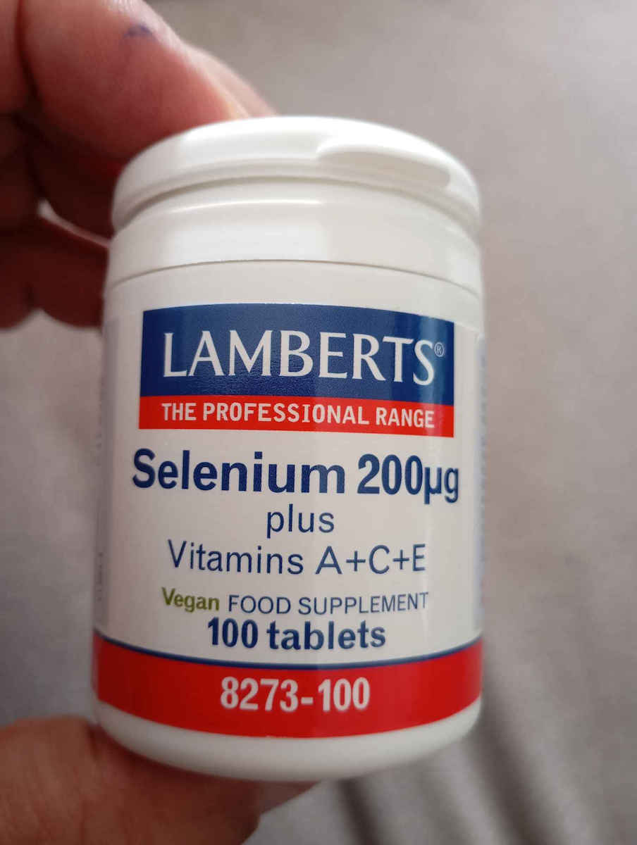 Lamberts Selenium Plus Vitamins A+C+E 200mg 100 tabs
