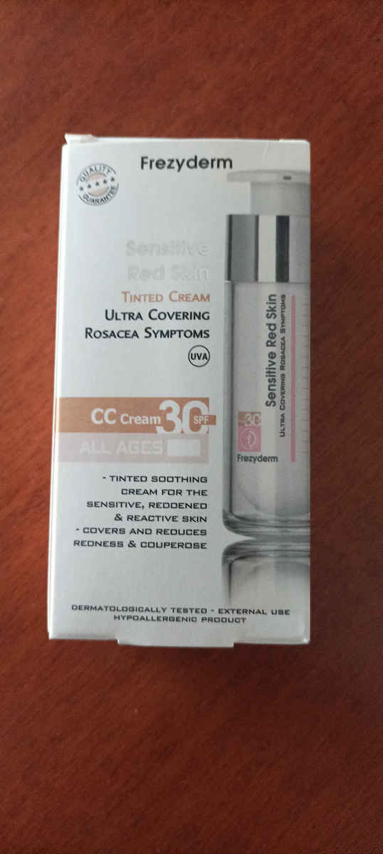 Frezyderm Sensitive Red Skin CC Κρέμα Προσώπου Ημέρας με SPF30 κατά των Ατελειών & της Ερυθρότητας 30ml