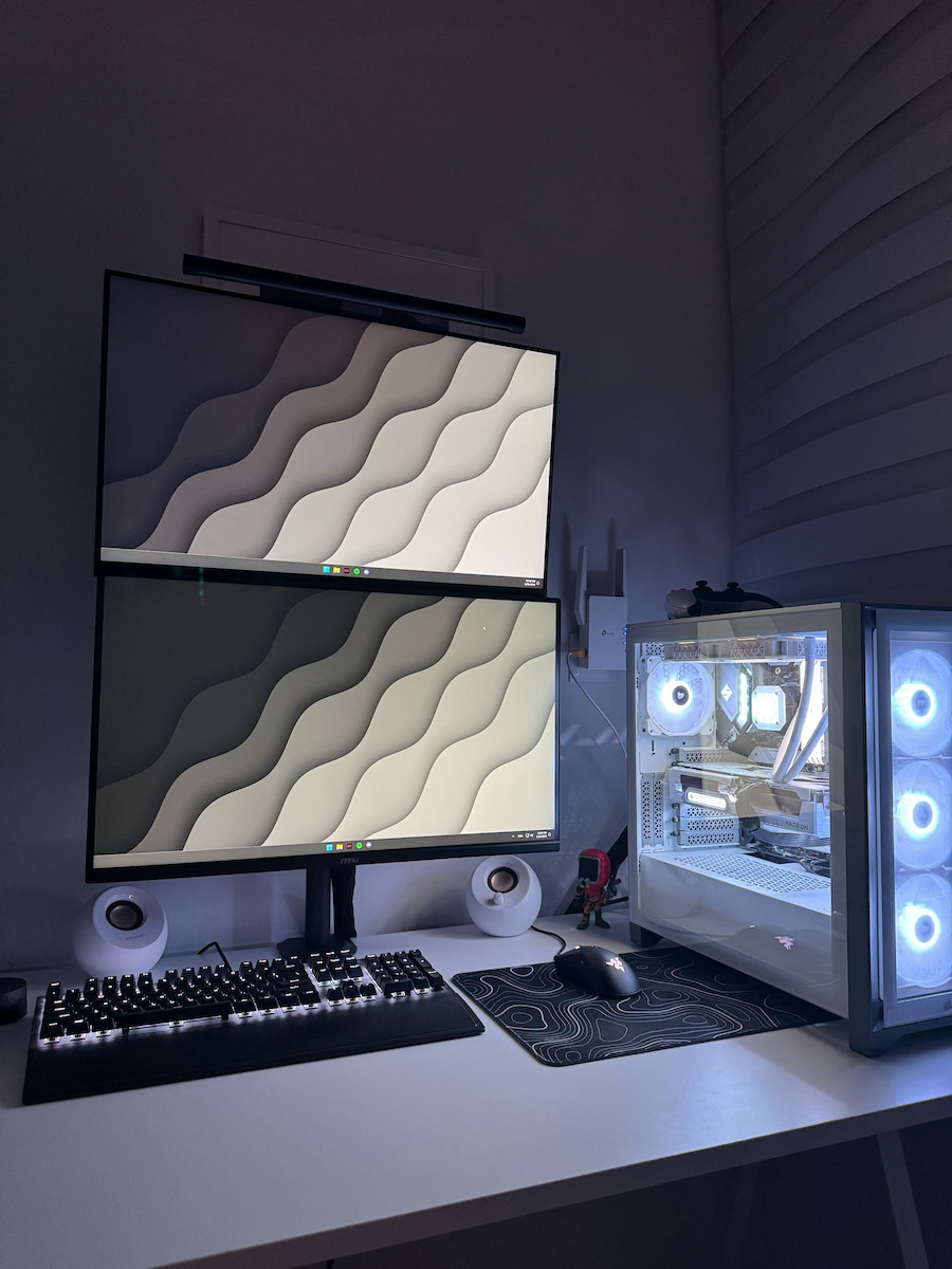 Gembird Stand Desk Mounted Monitor (MA-D2-02)