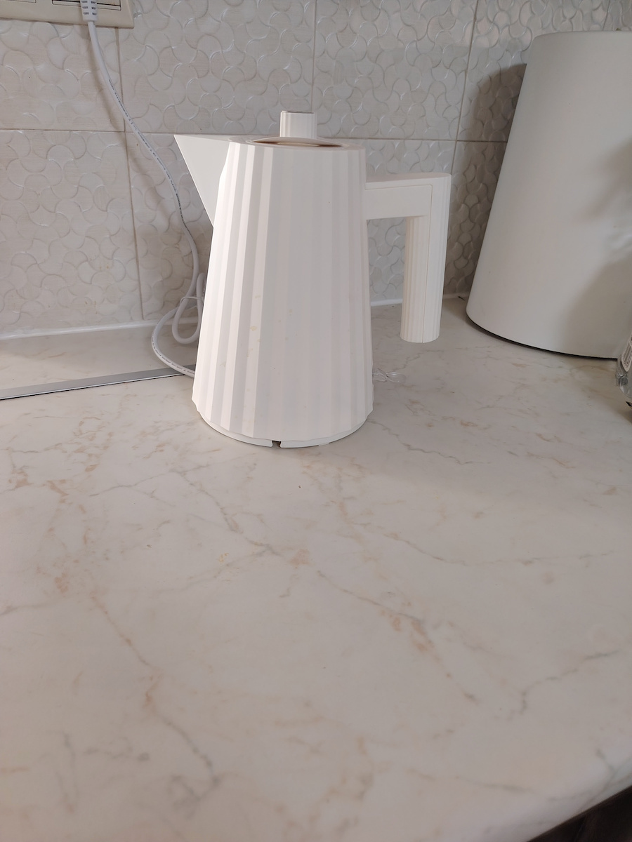 Alessi Plisse MDL06/1 Βραστήρας 1lt 2200W Μαύρος
