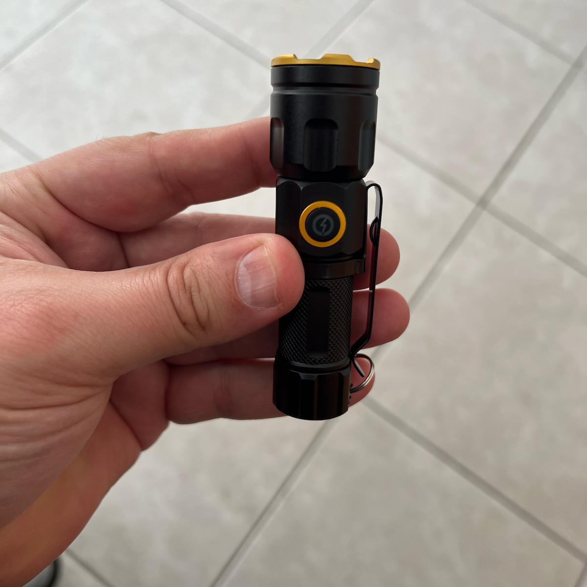Kronos Επαναφορτιζόμενος Φακός LED IP65 με Μέγιστη Φωτεινότητα 3000lm