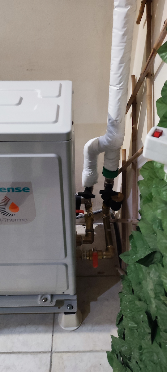 Hisense Hi-therma Αντλία Θερμότητας 8kW Μονοφασική 60°C Monoblock