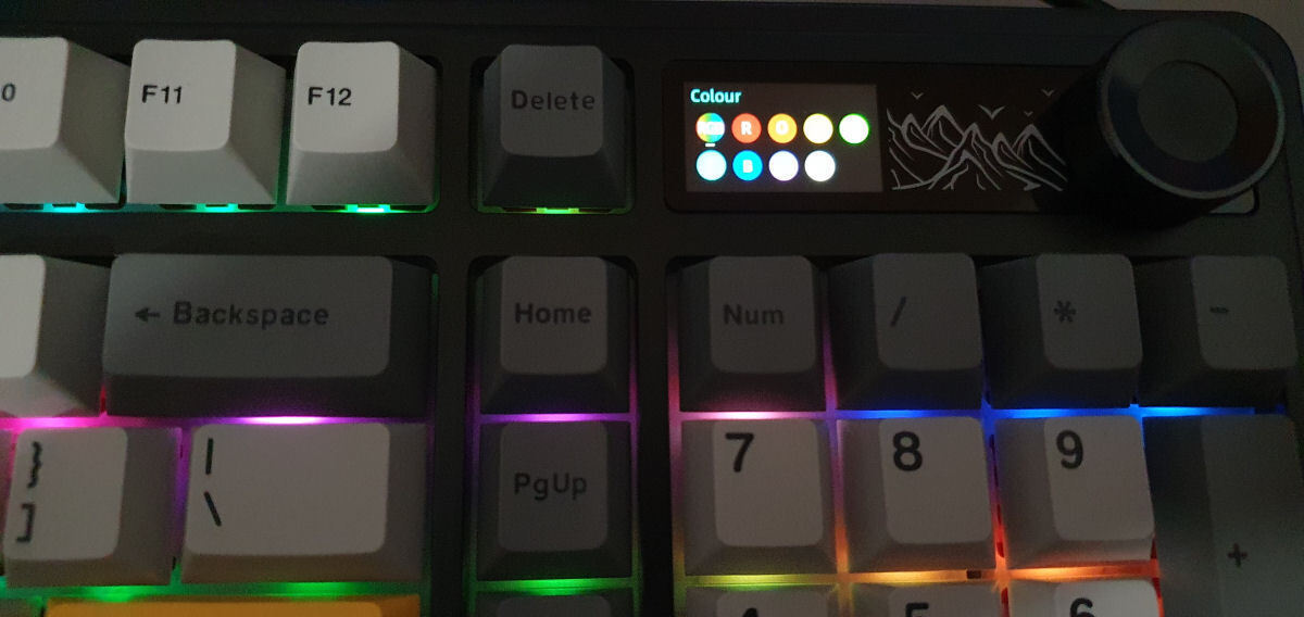 Ajazz AK980 Wireless Gaming Mechanical Keyboard with Merrard switches and RGB lighting (English US) Gray