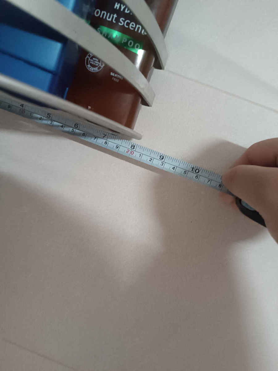 Viosarp Επιτοίχια Ραφιέρα Μπάνιου Inox με 3 Ράφια 10x10x35cm Ασημί