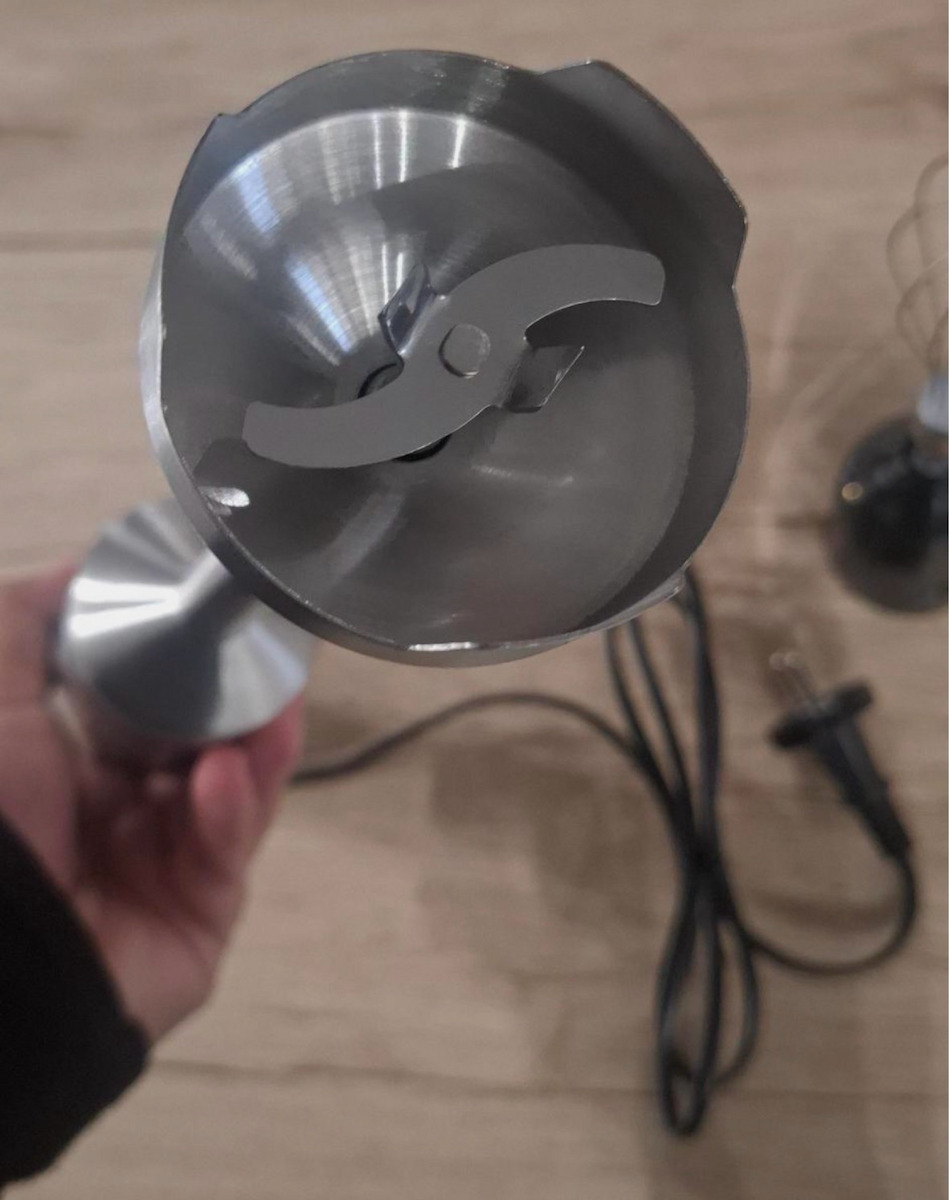 HomeVero Ръчен Блендер с Неръждаема Пръчка 800W Сребрист