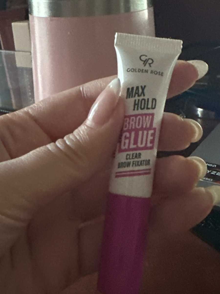 Golden Rose Max Hold Glue Gel for Eyebrows Transparent 7ml