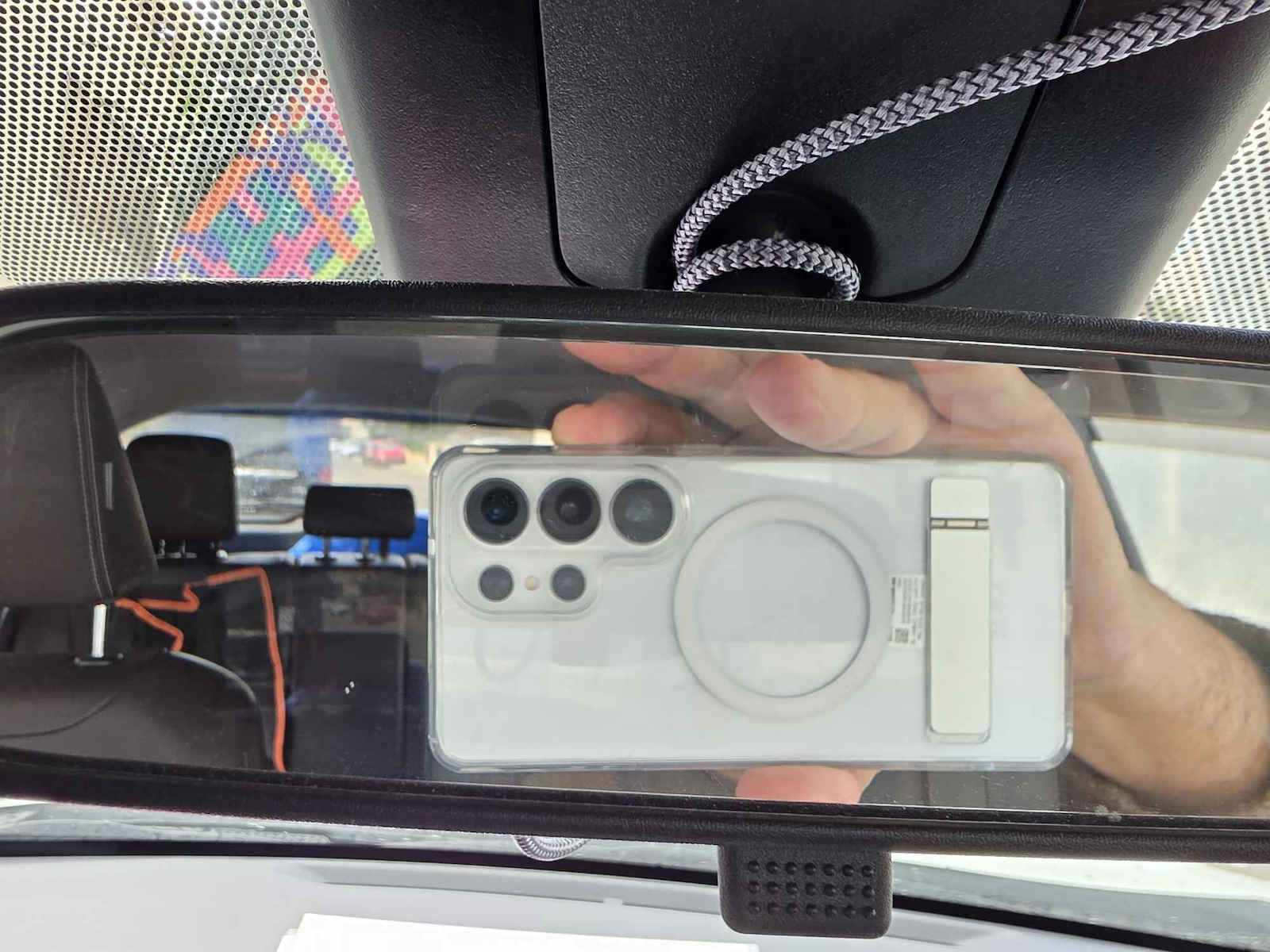 Spigen Ultra Hybrid S Mag Fit Rückseite Silikon / Kunststoff Transparent (Galaxy S26 Ultra)