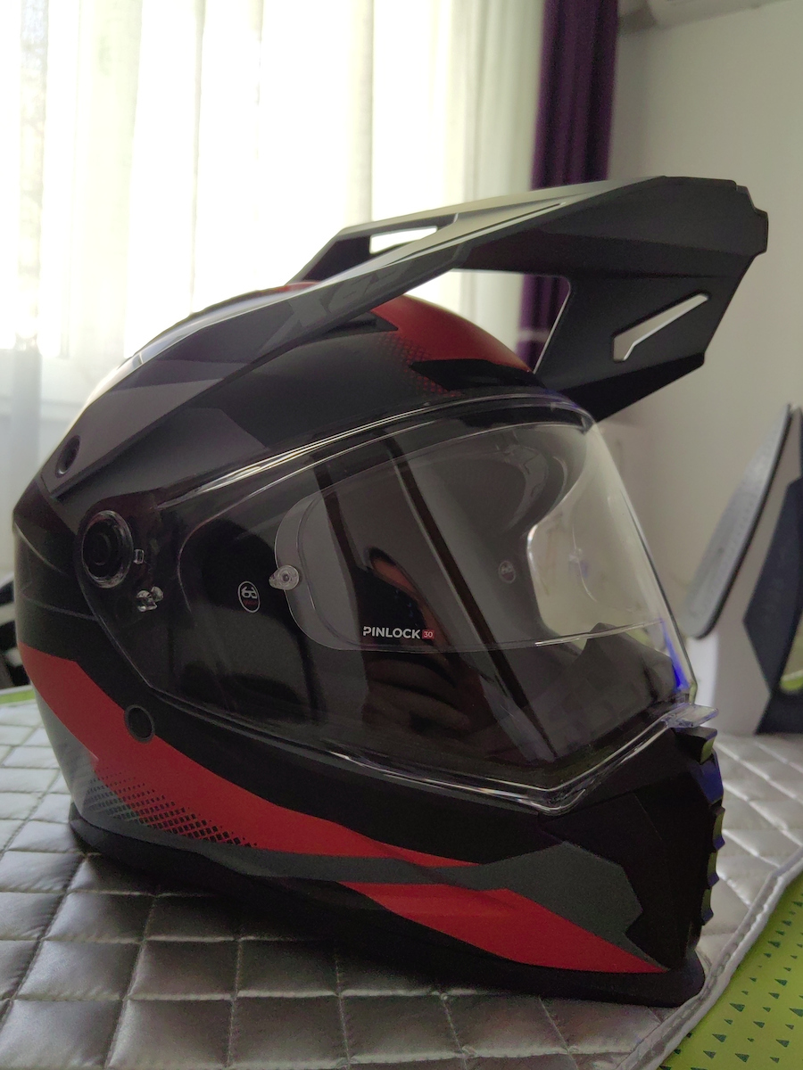 Pilot Atacama SV Green / Grey Motorcycle Helmet Full Face ECE 22.06 1550gr with Pinlock and Sunvisor