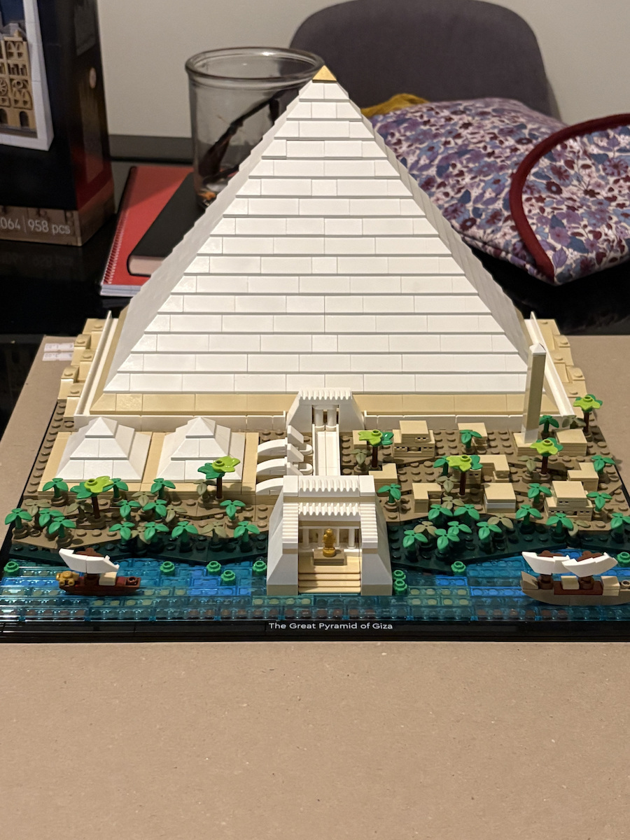 LEGO Architecture Marea Piramidă din Giza pentru 18+ Ani 1476 Bucăți