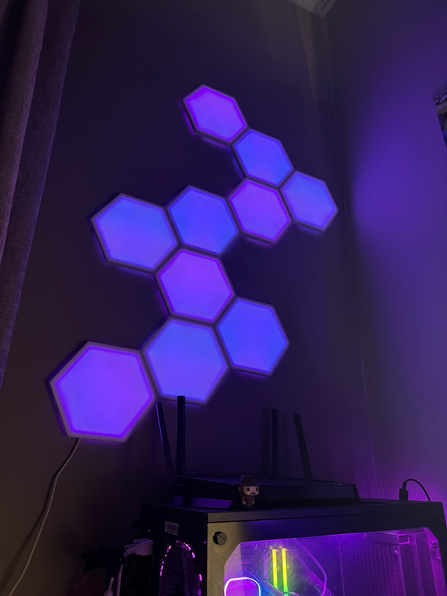 Govee Glide Hexa Bluetooth/WiFi Decorative Lamp Hexagon White 10pcs