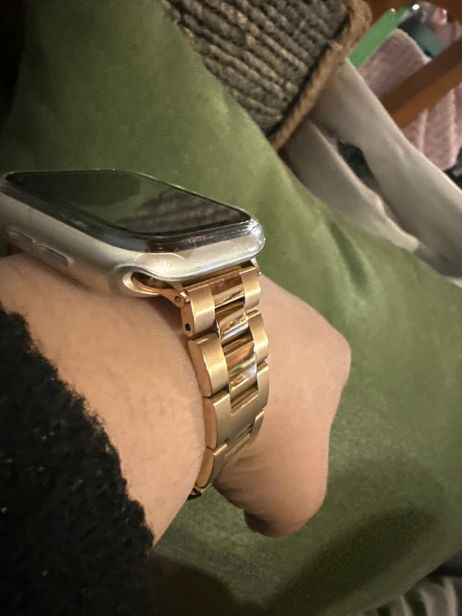 Spigen Modern Fit Armband Rostfreier Stahl Rose Gold (Apple Watch 38/40/41)