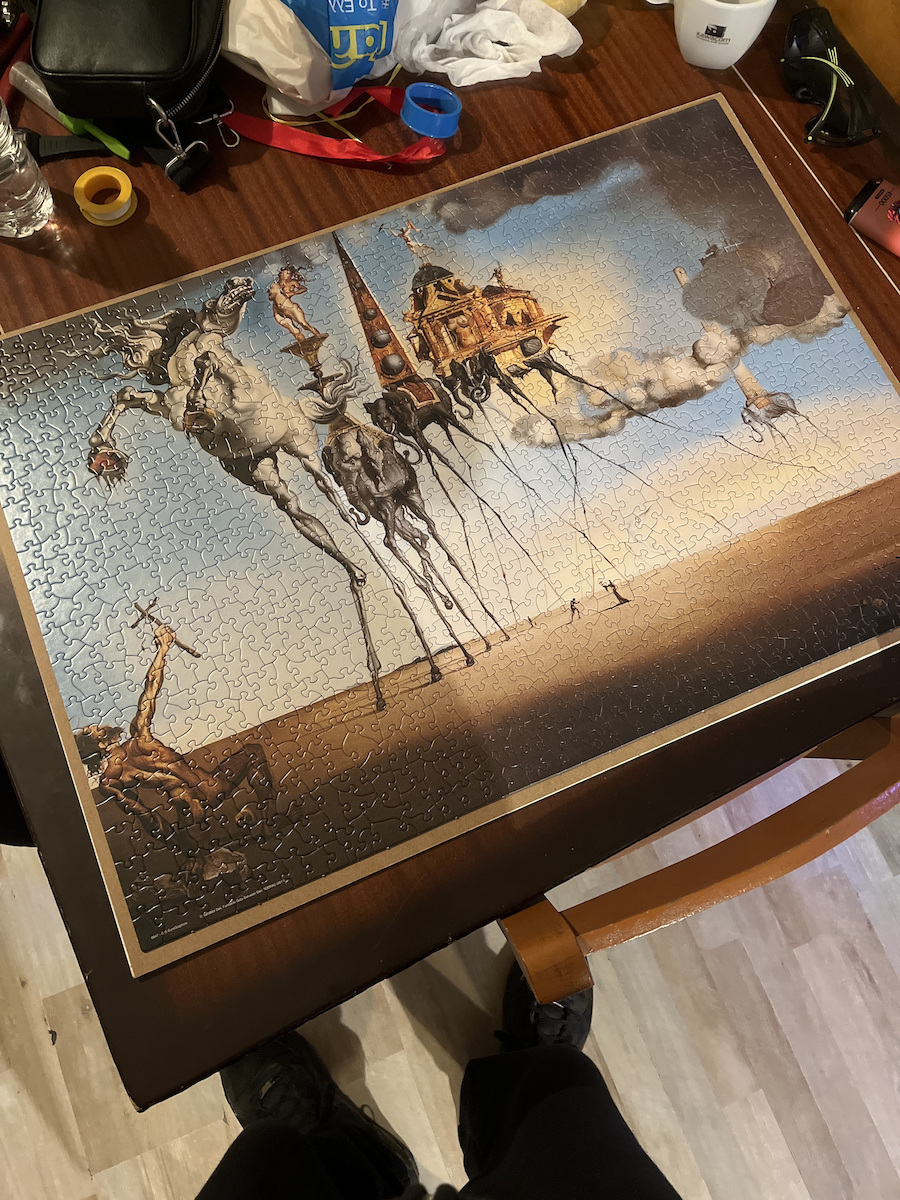 The Temptation of St. Anthony by Salvador Dali Puzzle 2D 1000pcs 6000-0847