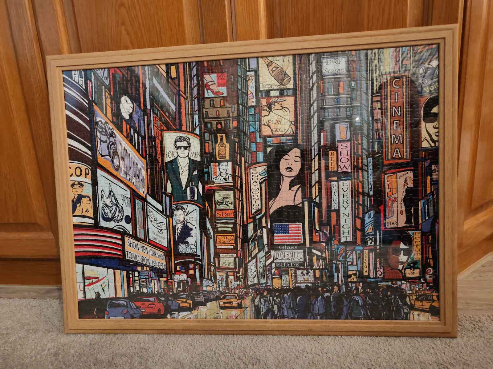 Puzzle 2D New York 1000 Teile