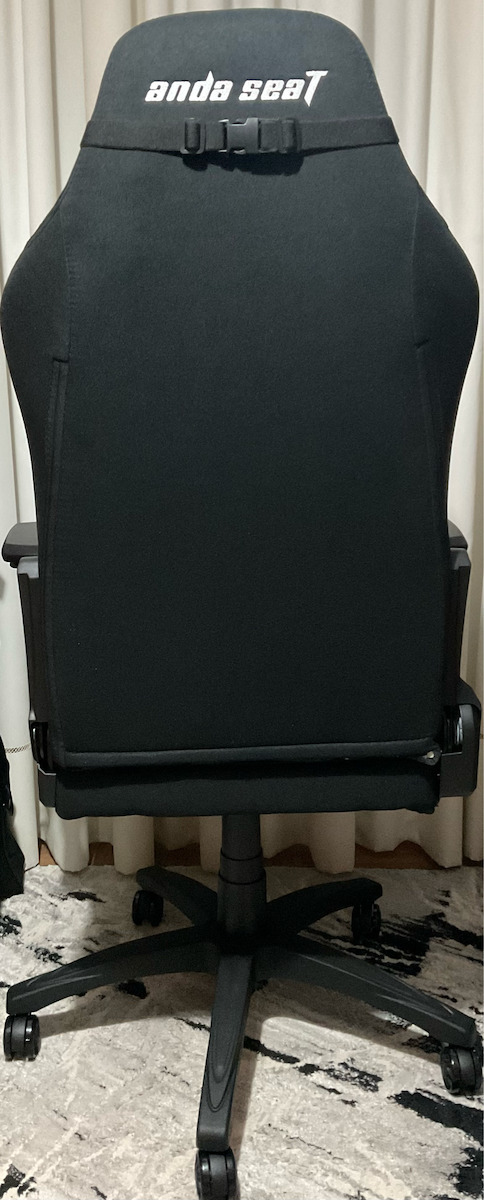 Anda Seat Luna Large Καρέκλα Gaming Δερματίνης με Ρυθμιζόμενα Μπράτσα Μαύρη