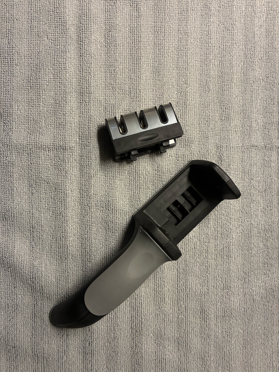 Knife Sharpener Handheld 3 Levels Ergonomic Handle