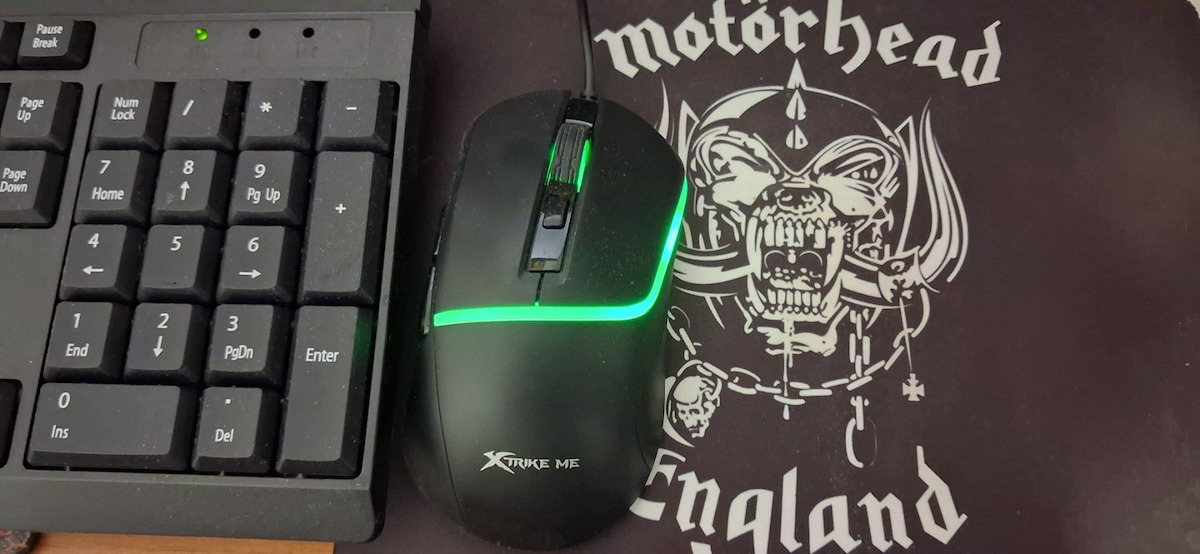 Xtrike Me GM-322 RGB Gaming Ποντίκι 3600 DPI Μαύρο