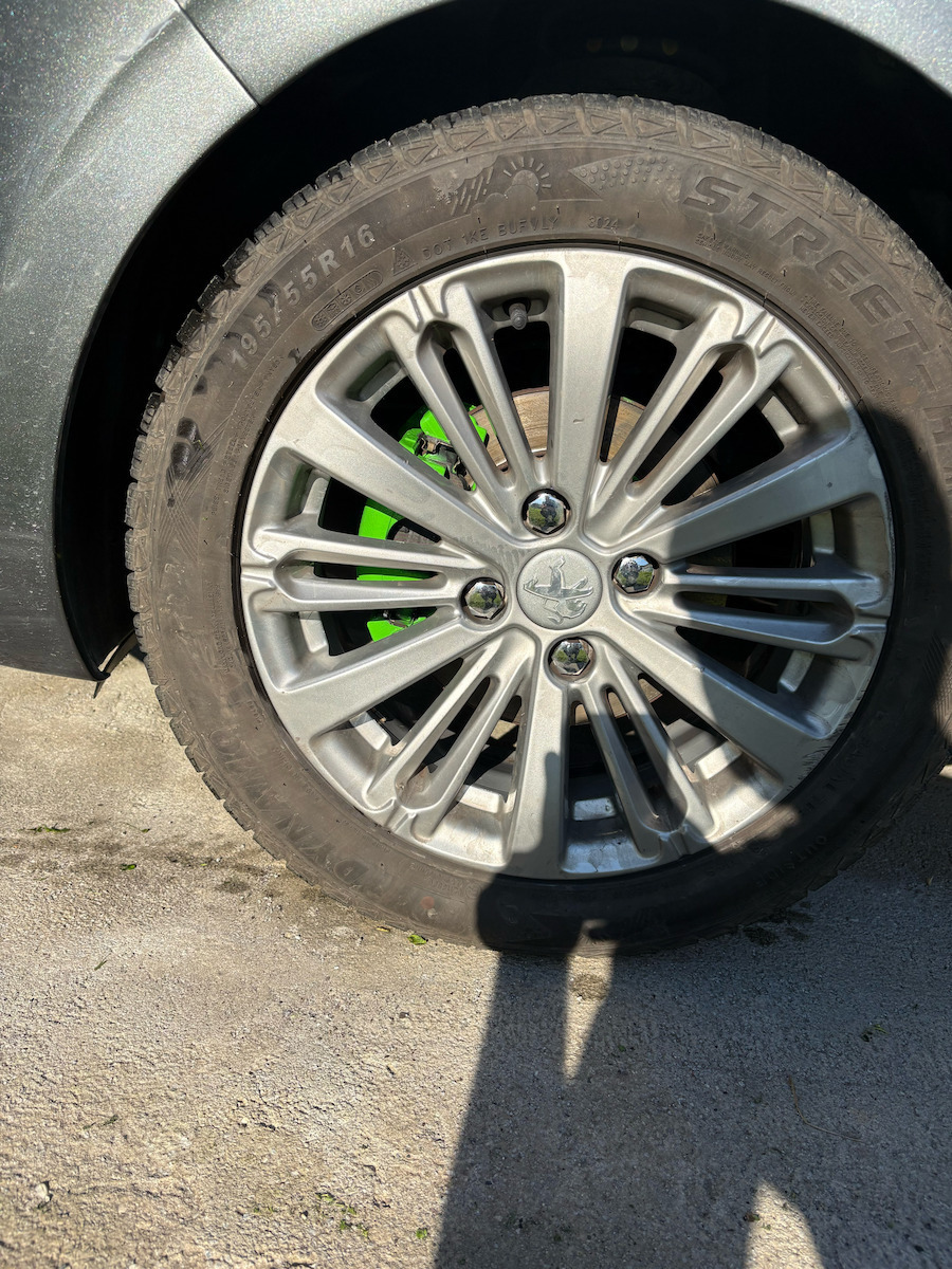 K2 Brake Caliper Paint Spray auto Vopsea pentru Frane Auto Verde 400ml