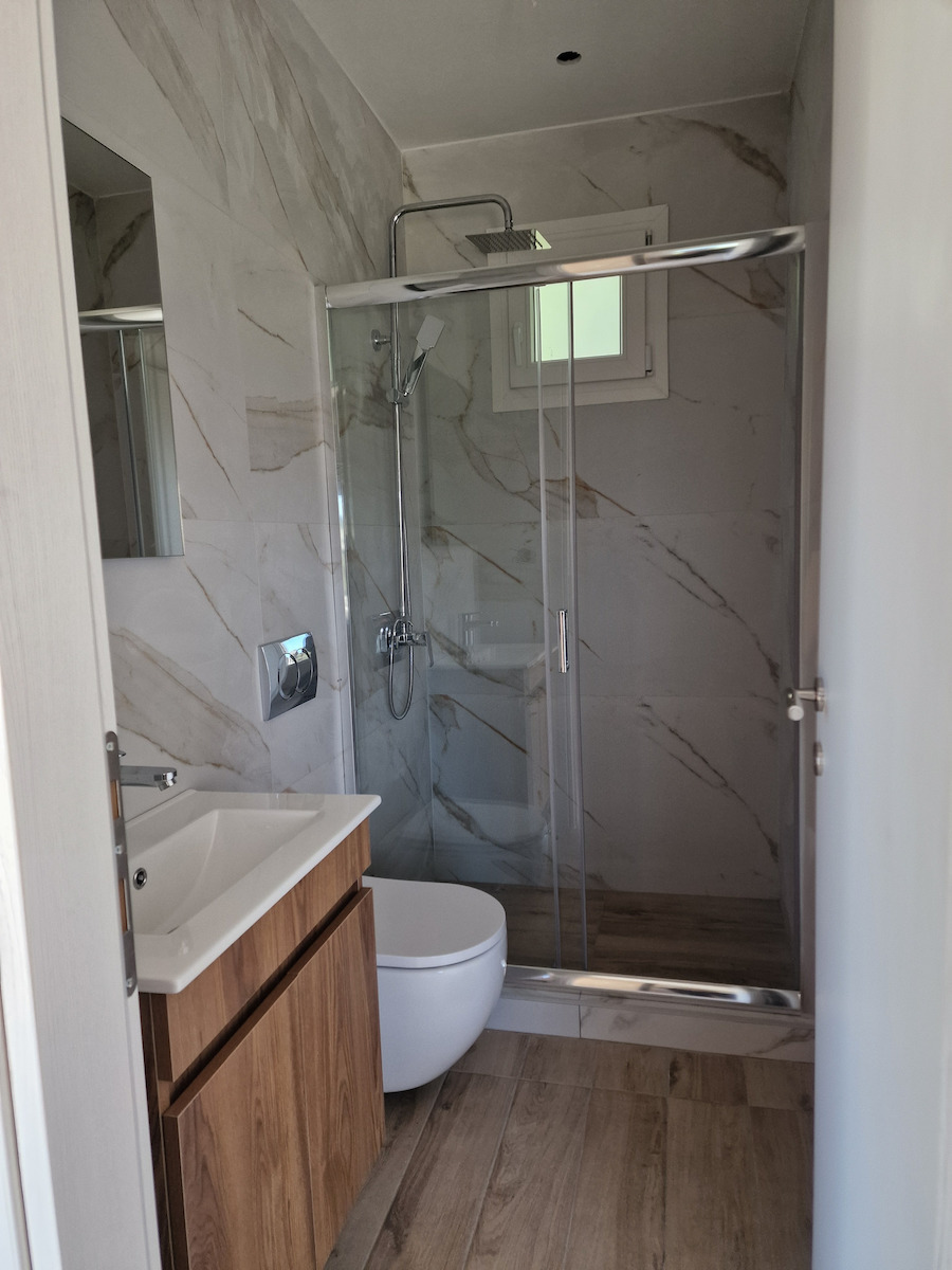 Karag New Flora 500 Shower Screen for Shower with Sliding Door 120x180cm Clear Glass