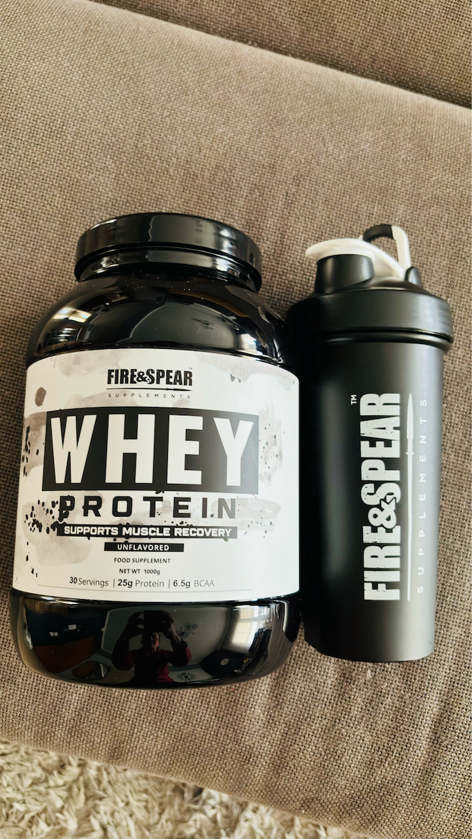 Fire & Spear Whey Protein Πρωτεΐνη Ορού Γάλακτος Χωρίς Γλουτένη με Γεύση Chocolate Peanut Butter 1kg