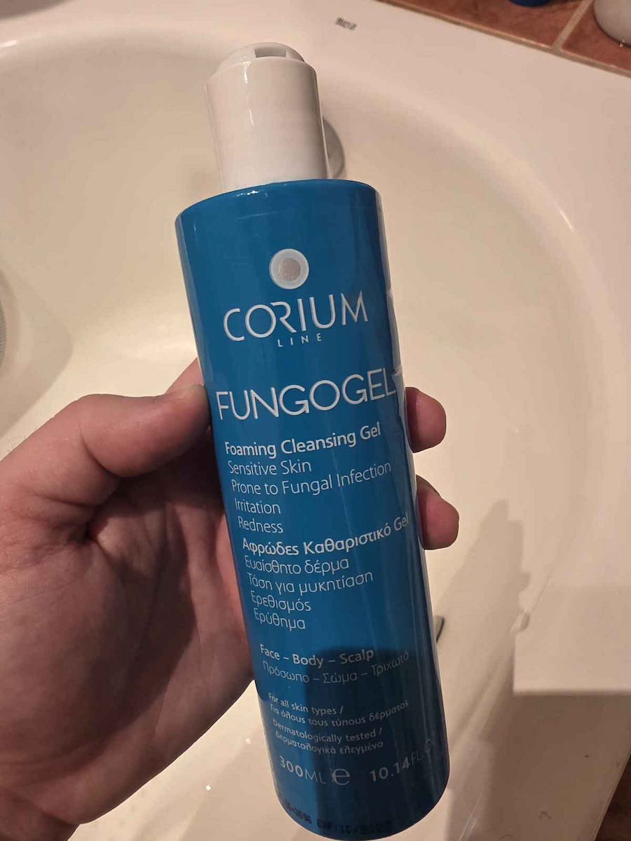Messinian Spa Corium Fungogel Αφρόλουτρο σε Gel με Tea Tree Καταπραϋντικό 300ml