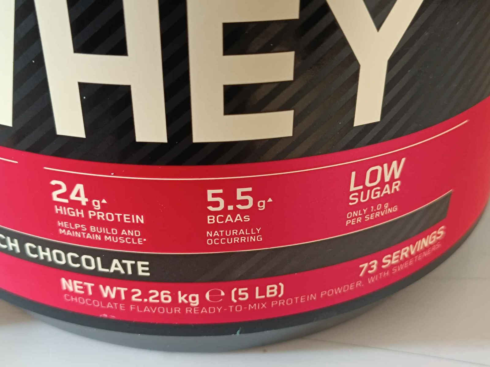 Optimum Nutrition Gold Standard 100% Whey Βιολογική Πρωτεΐνη Ορού Γάλακτος με Γεύση Double Rich Chocolate 2.002kg