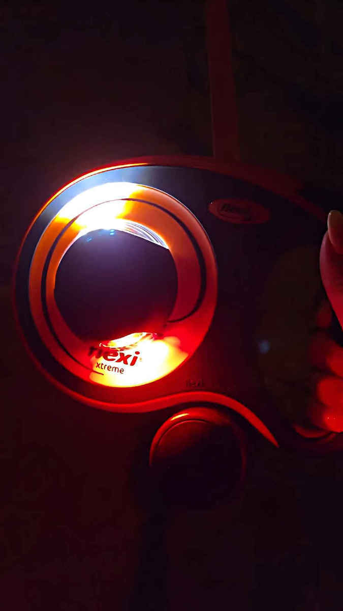 Flexi Vario Ταυτότητα Σκύλου με Φως Μαύρη