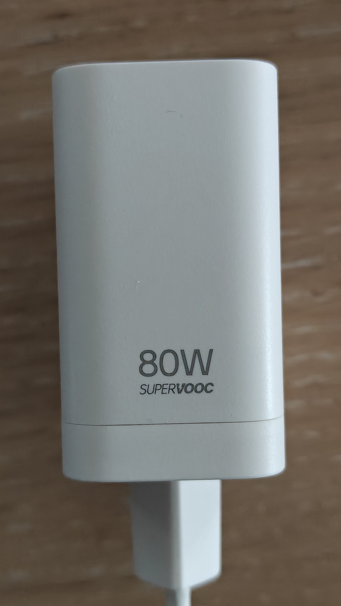 Realme Charger Without Cable with USB-A Port 80W Whites (SuperVooc)