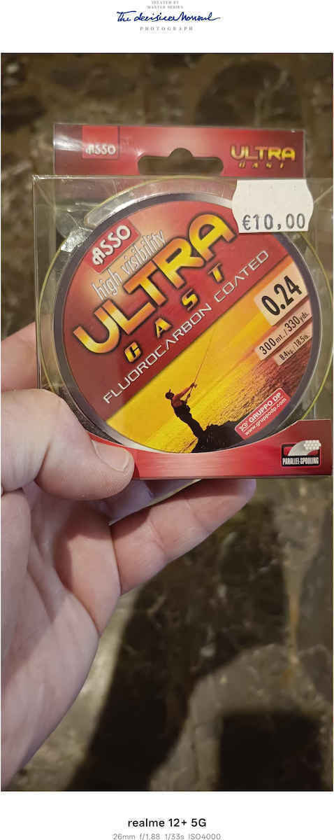 Asso Ultra Cast Fluorocarbon Coated Πετονιά Ψαρέματος Fluorocarbon Κίτρινη 300m / 0.30mm