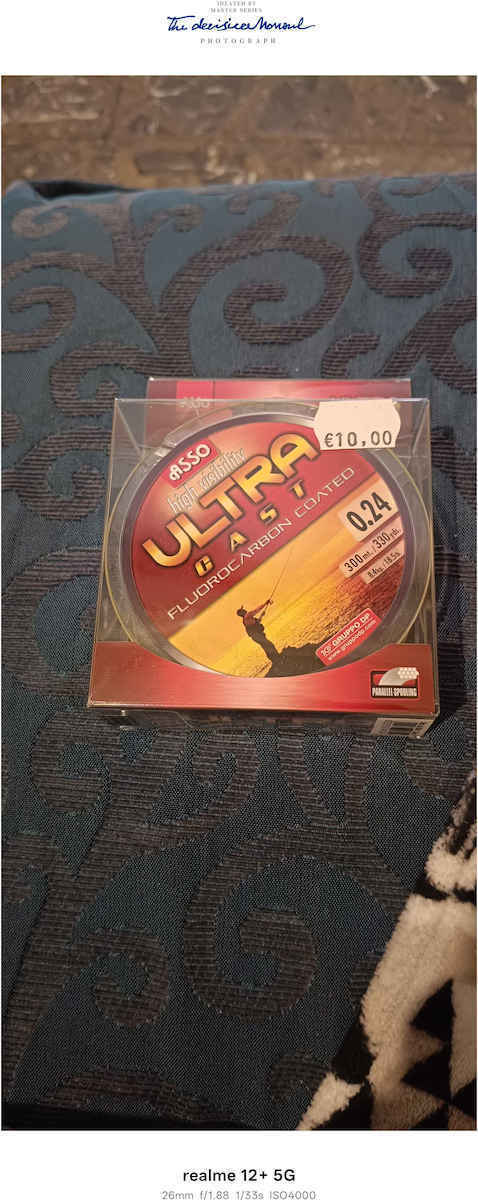 Asso Ultra Cast Fluorocarbon Coated Πετονιά Ψαρέματος Fluorocarbon Κίτρινη 300m / 0.30mm