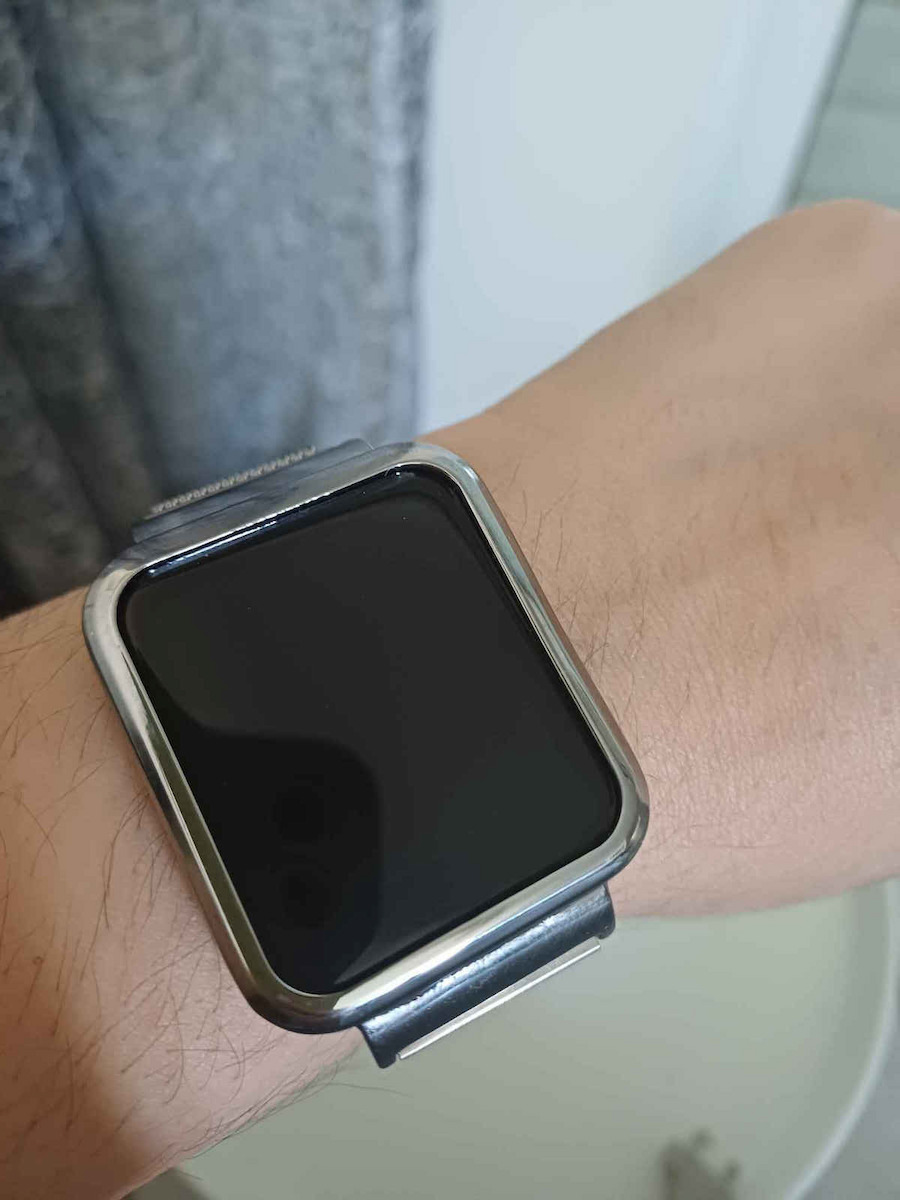 Λουράκι Ανοξείδωτο Ατσάλι Ασημί (Redmi Watch 2 Lite)