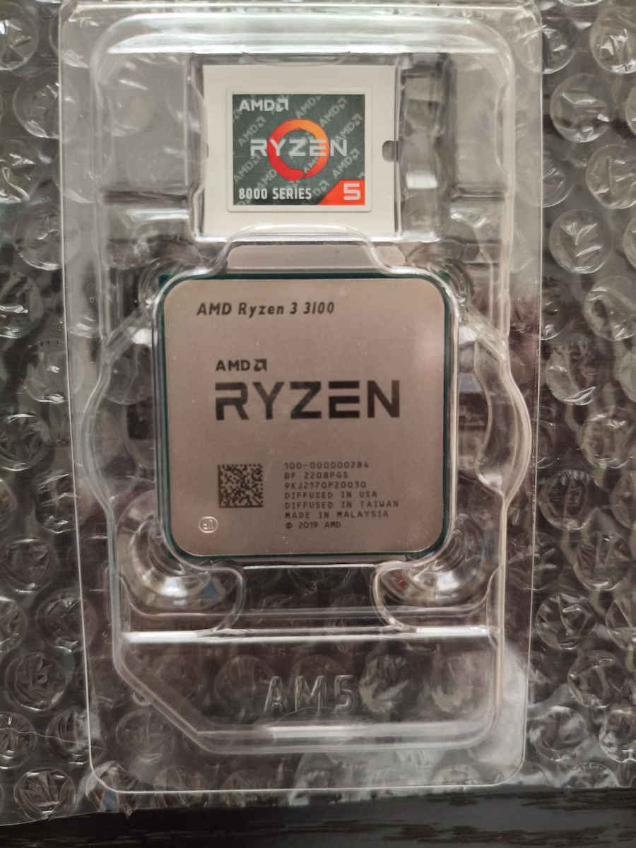 AMD Ryzen 3 3100 3.6GHz Επεξεργαστής 4 Πυρήνων για Socket AM4 Tray