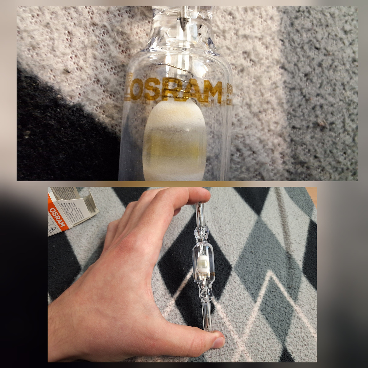 Osram Λάμπα Μετάλλου 70W για Ντουί Rx7s