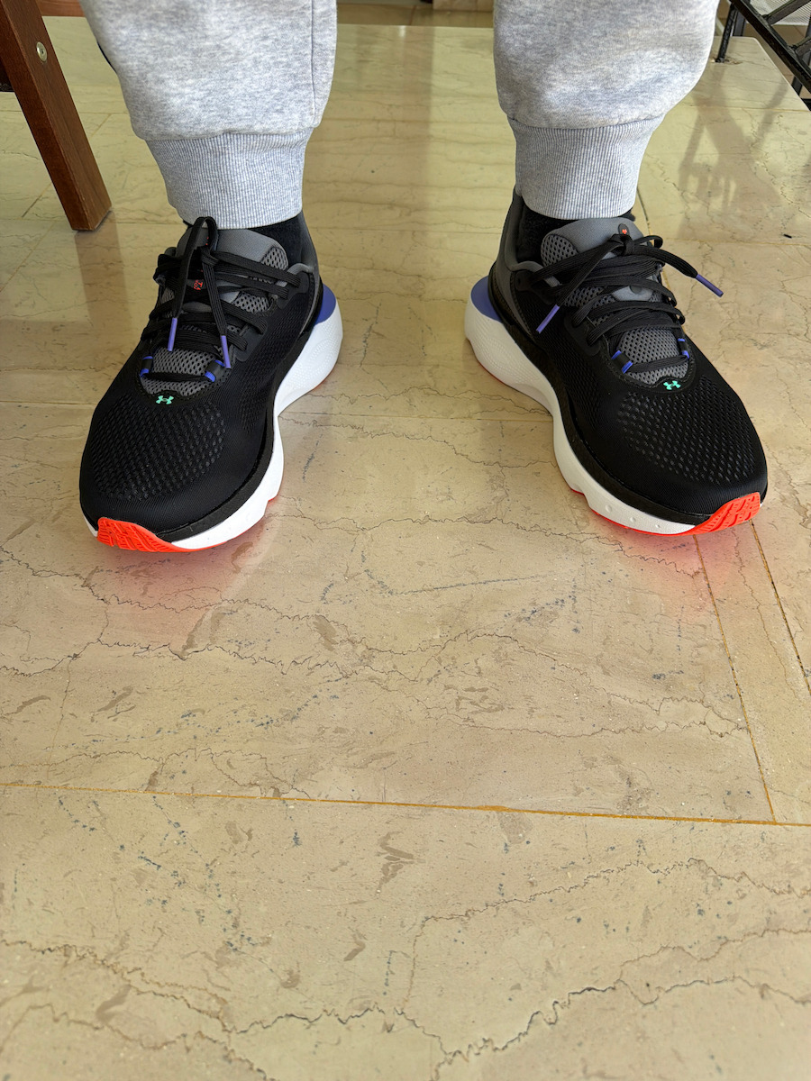 Infinite Pro 2 Sport Shoes Running Black Violet Green