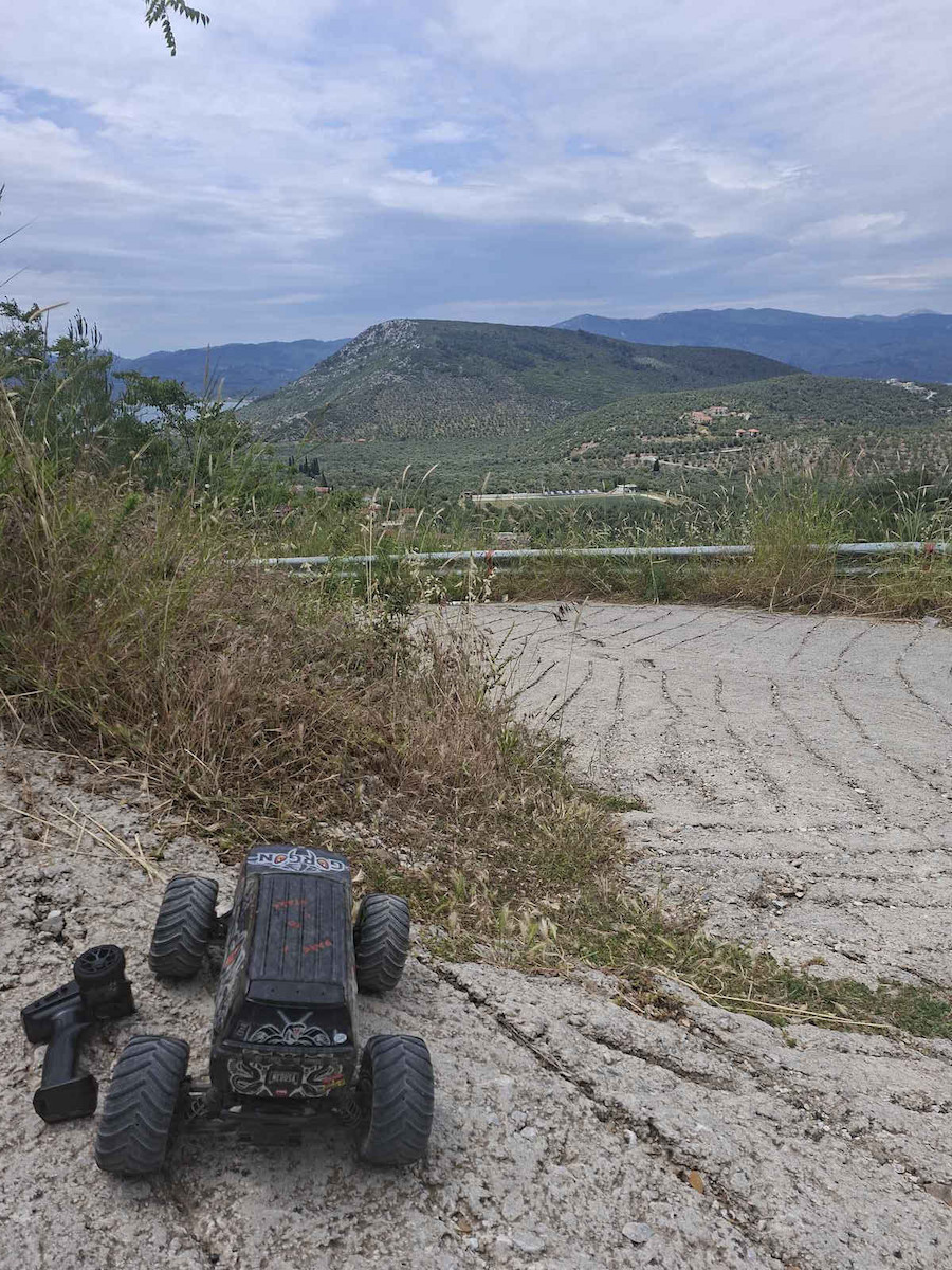 Arrma Gorgon 4X2 Mega 550 Τηλεκατευθυνόμενο Αυτοκίνητο Monster Truck 2WD Κόκκινο