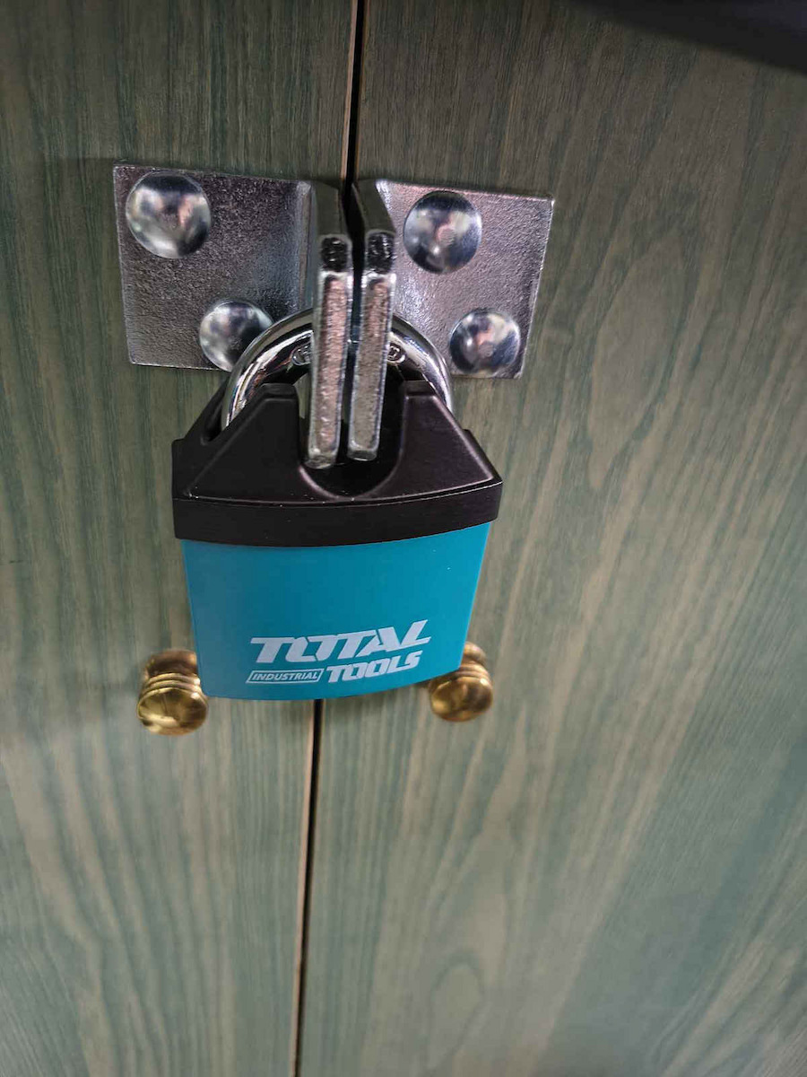 Corner of Klidaria for Padlock Silver