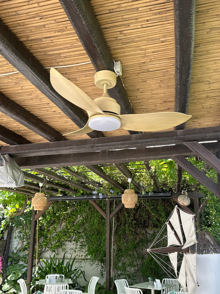 Telemax Levantes 46-yj356 Ανεμιστήρας Οροφής 117cm με Φως Καφέ