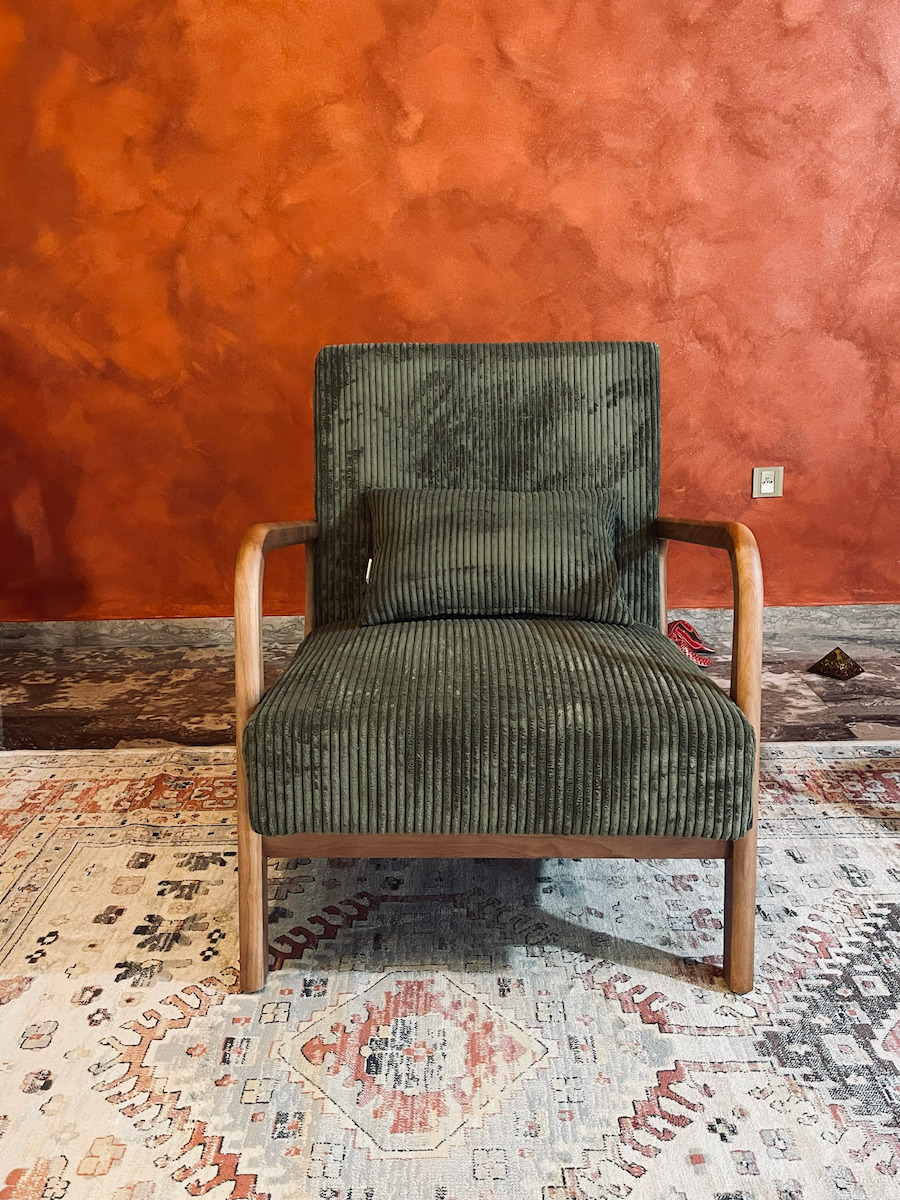 Relax Armchair Green 64.5x83x75cm