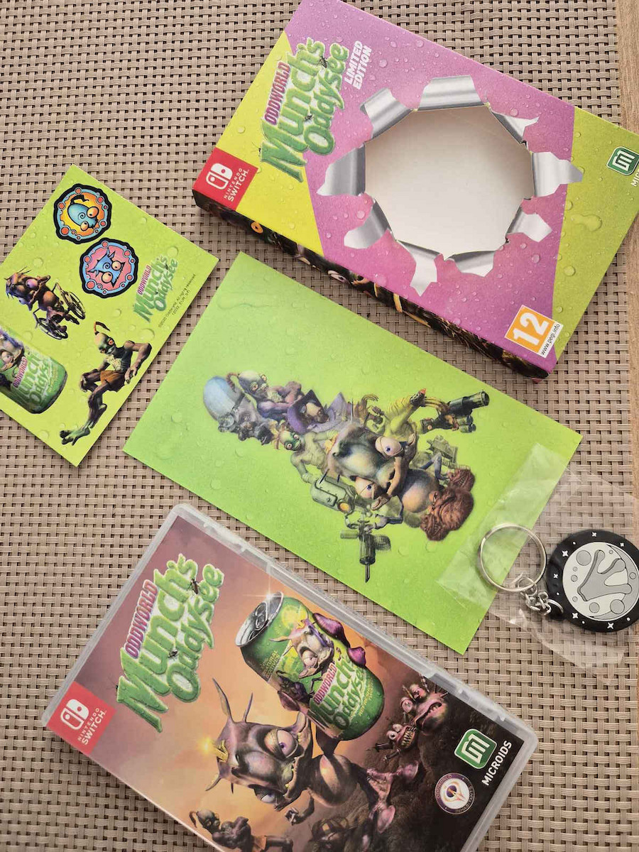 Oddworld: Munch's Oddysee HD Switch Game