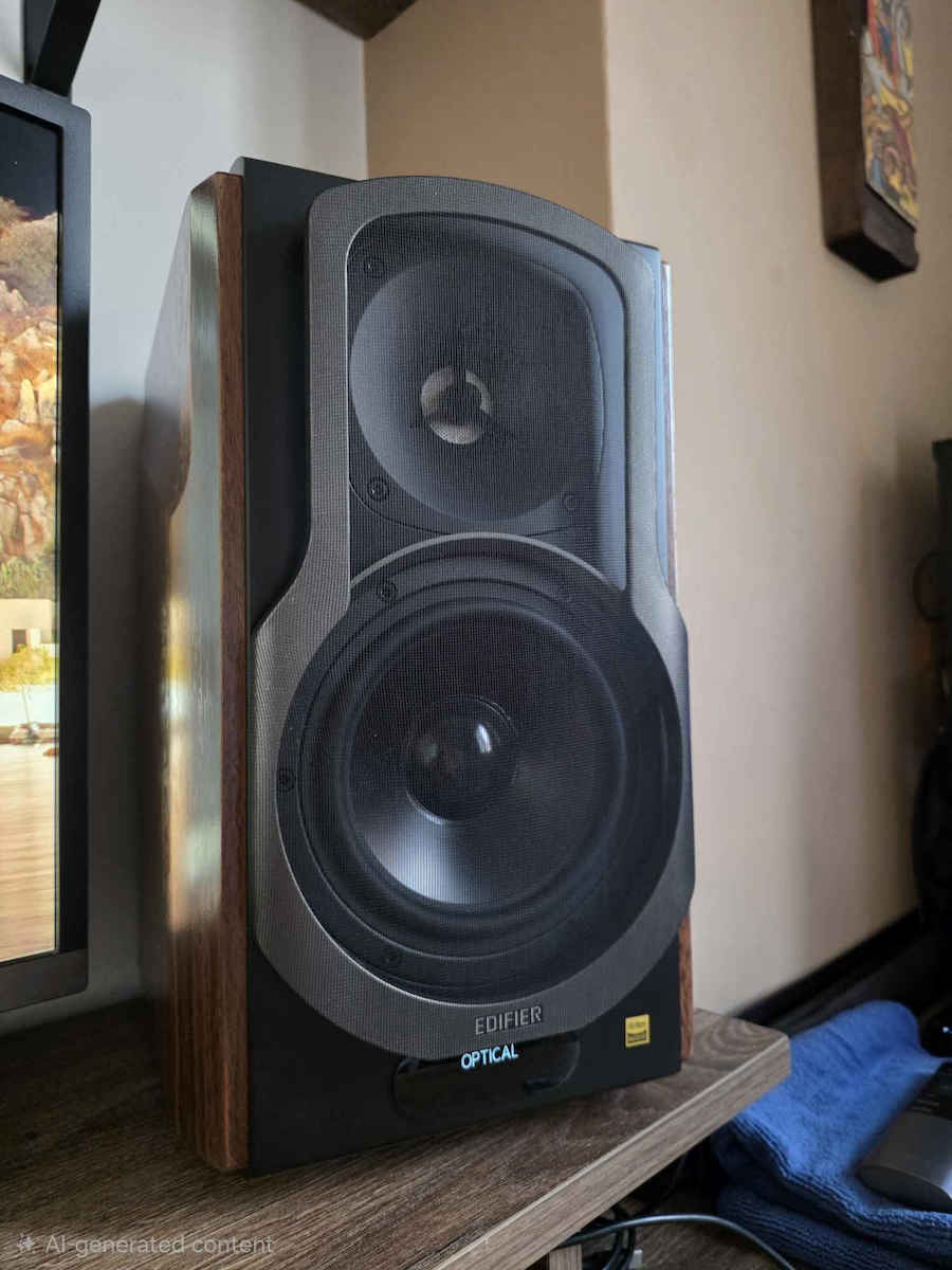 Edifier S2000MK III Αυτοενισχυόμενα Ηχεία με Bluetooth 130W (Ζεύγος) Καφέ