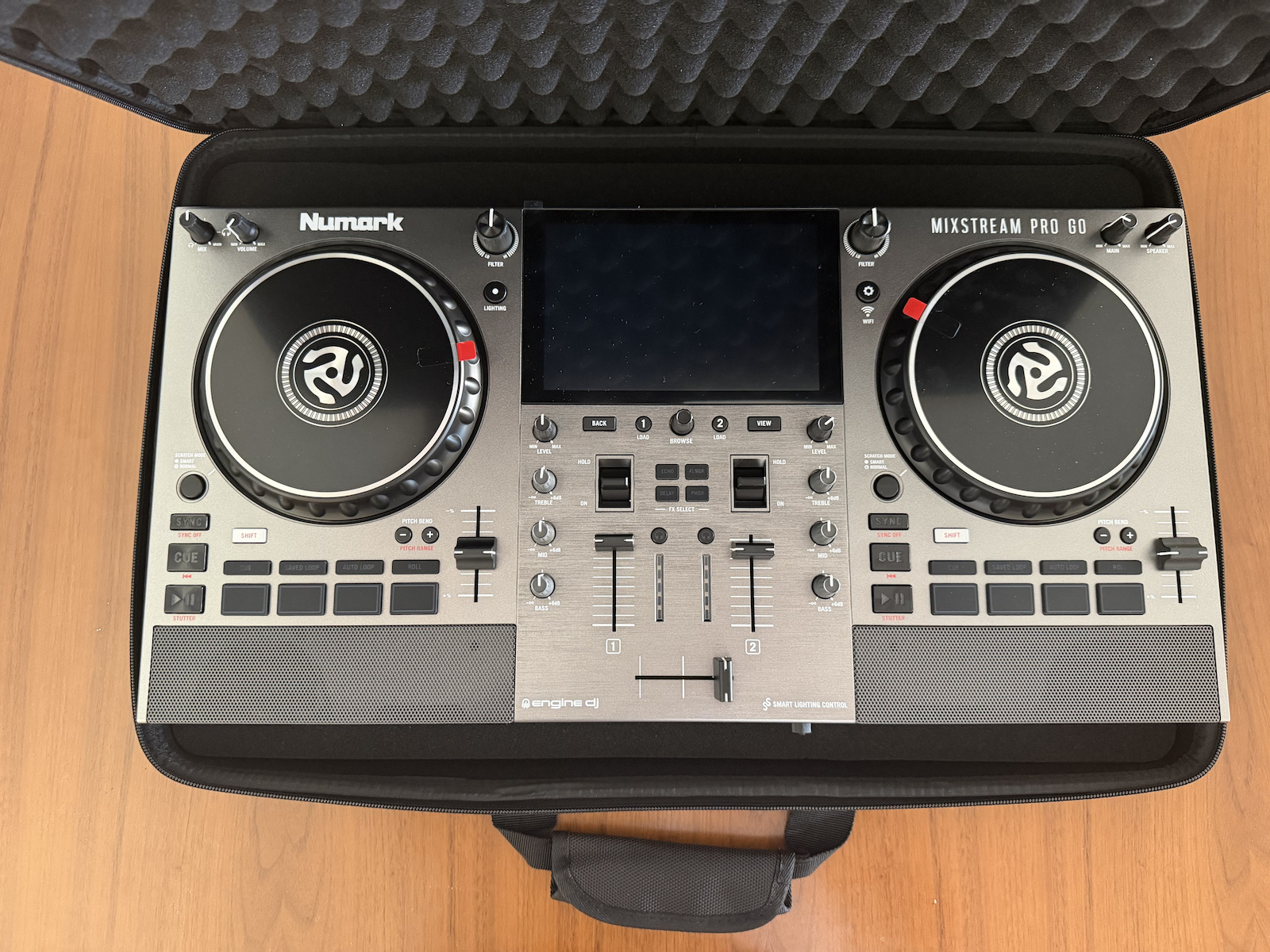 Walkasse Shockproof Eva Case Numark Mixtream Pro FX/ Pro GO
