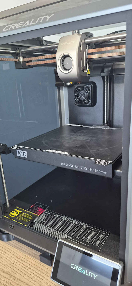 Creality3D K1C Αυτόνομος 3D Printer με Σύνδεση USB / Wi-Fi