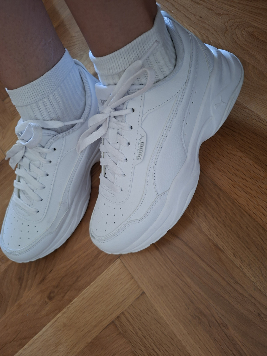 Cilia Mode Chunky Sneakers White