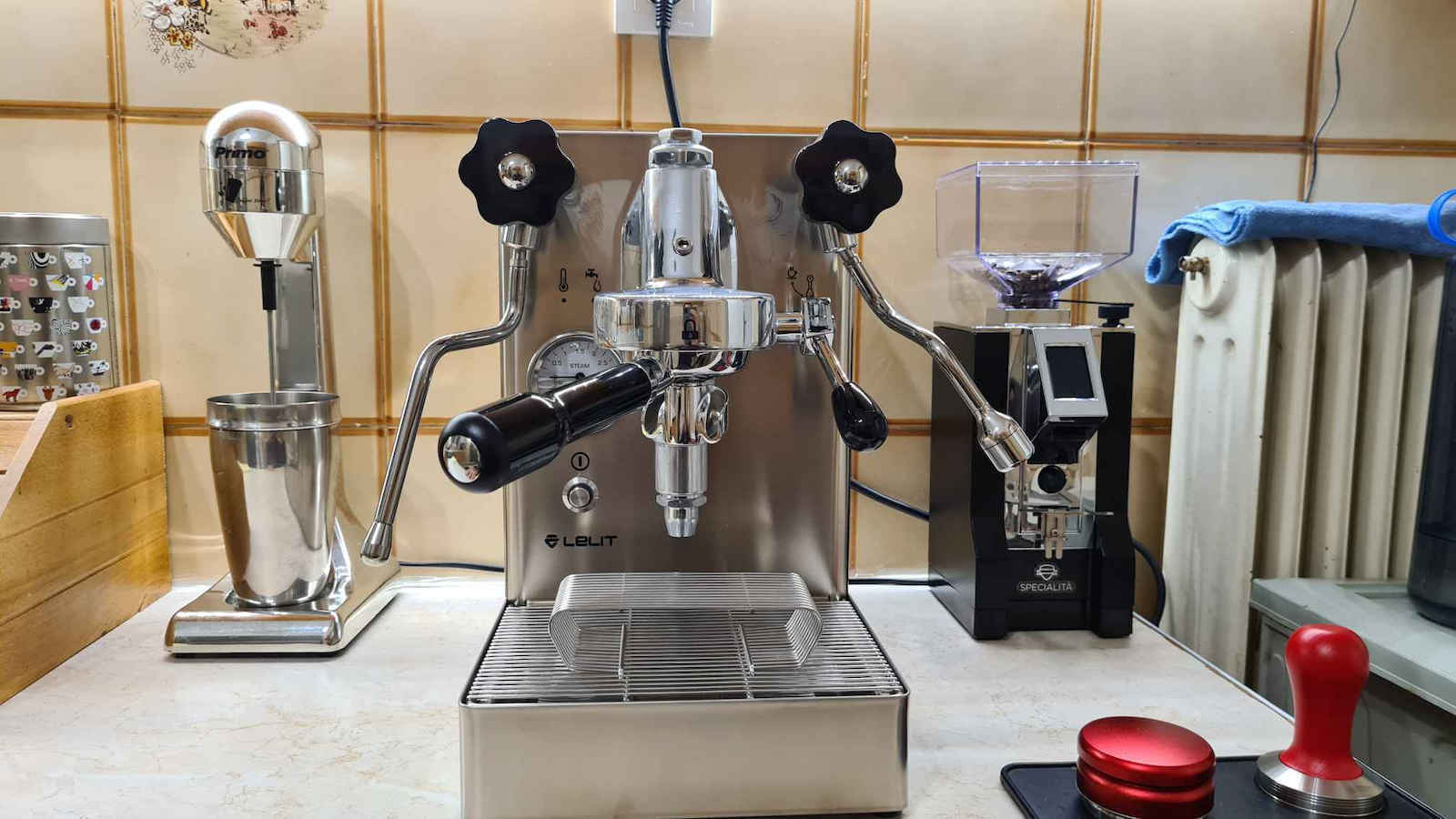 Lelit Mara Pl62x Automatic Espresso Machine 1350W Pressure 15bar Black