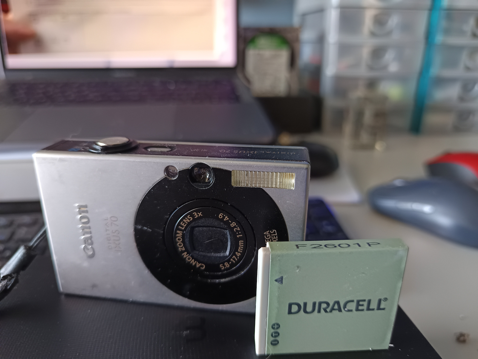 Duracell Μπαταρία Φωτογραφικής Μηχανής DRC4L Ιόντων-Λιθίου (Li-ion) 720mAh Συμβατή με Canon