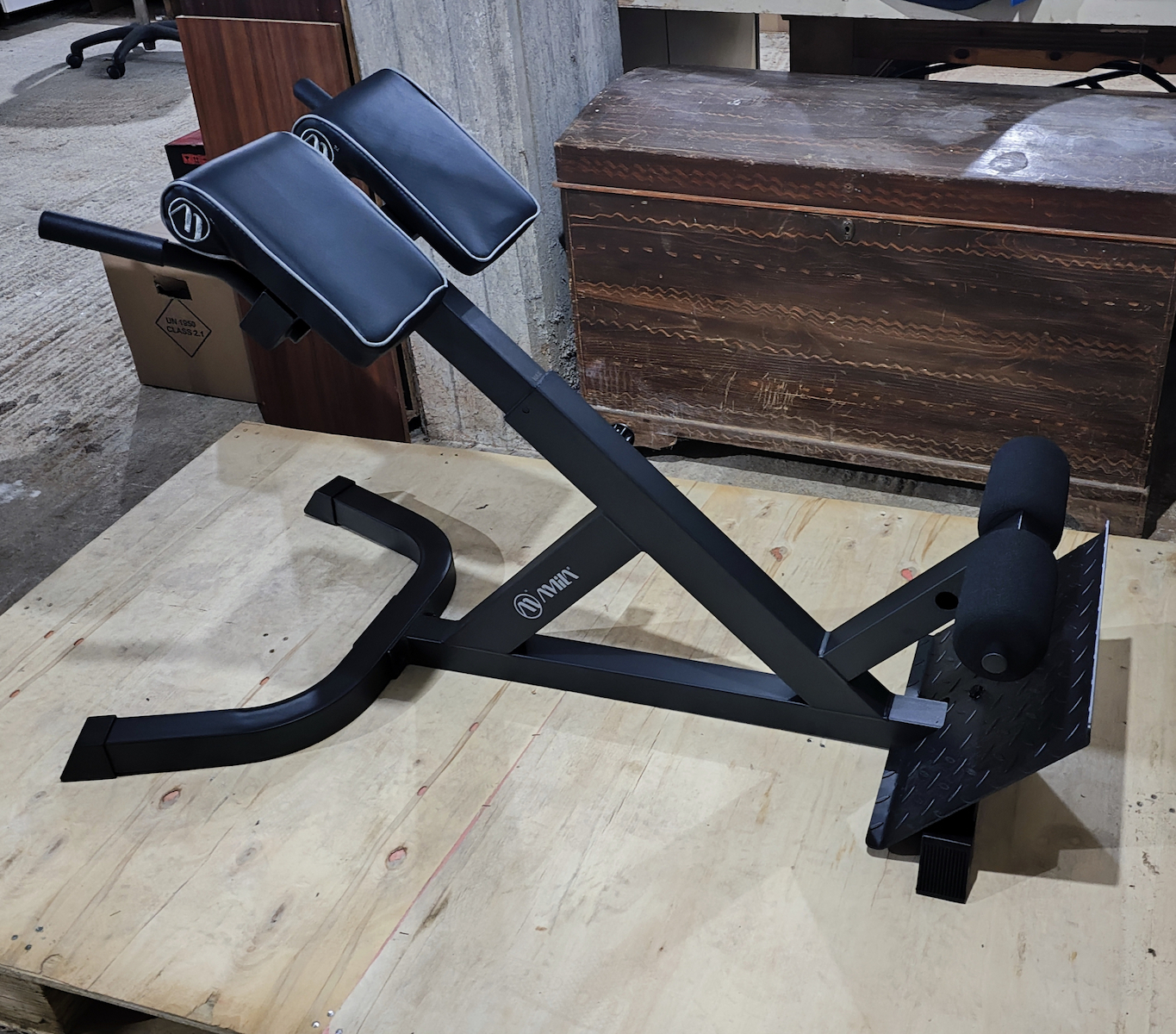 AMILA Adjustable Workout Bench Dorsal Ασημί