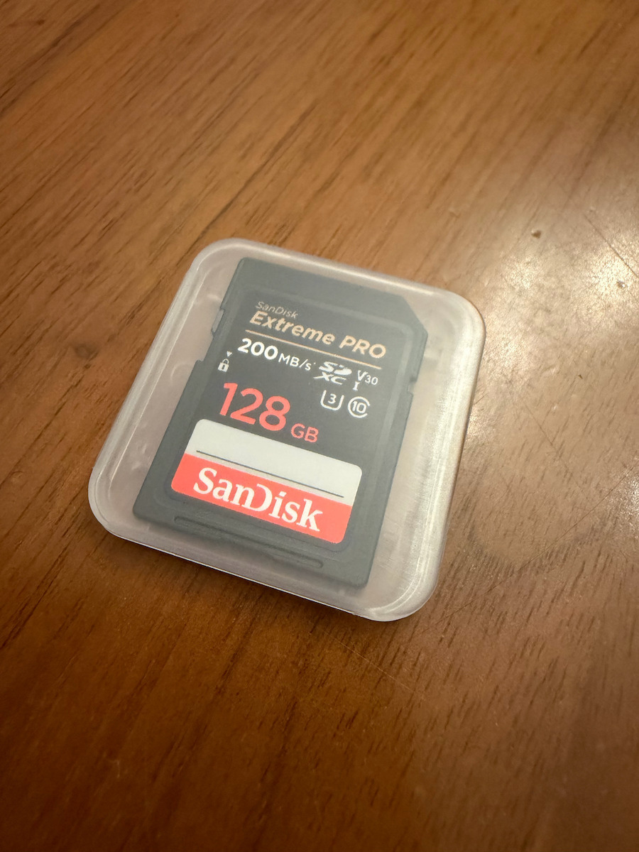 Sandisk Extreme PRO SDXC 128GB Class 10 U3 V30 UHS-I