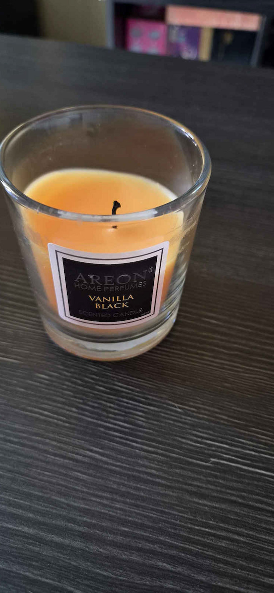 Areon Aromatic Candle in Jar with Black Crystal Perfume 120gr