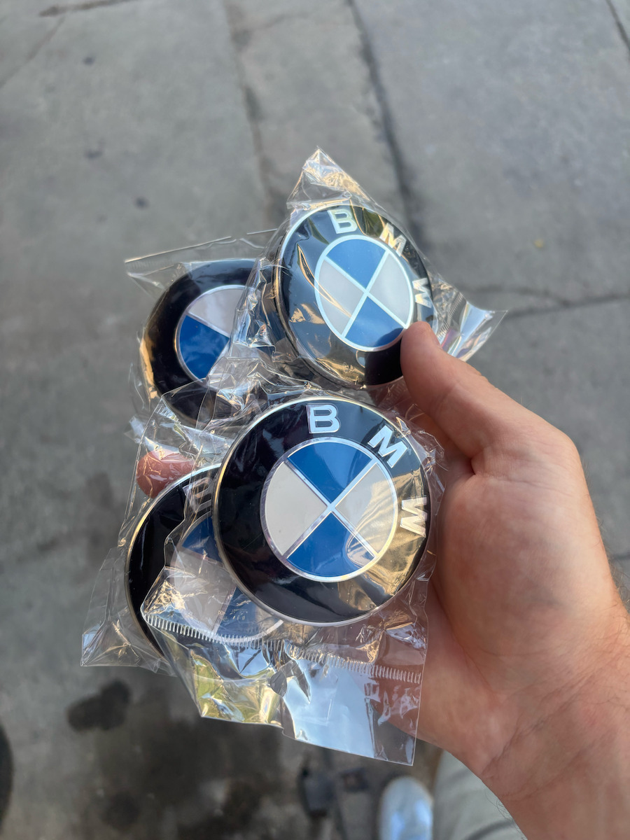 Capace Centru Roată Bmw cu Diametru Interior 68mm 4buc
